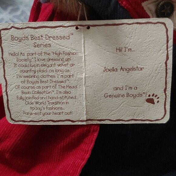 Boyds Bear Tree Topper Joella Angelstar NWT - Picture 8 of 10